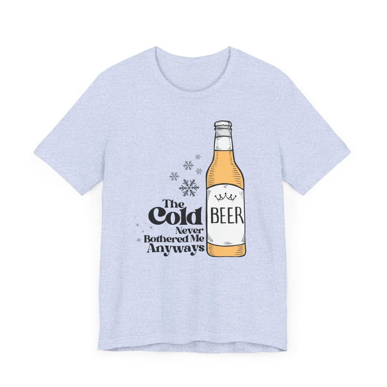 Funny Disney Dad Shirt, Frozen Beer Tee image 6