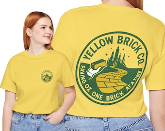 Yellow Brick Co. T-Shirt: Oz-Inspired Retro Graphic Tee