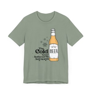 Funny Disney Dad Shirt, Frozen Beer Tee image 5