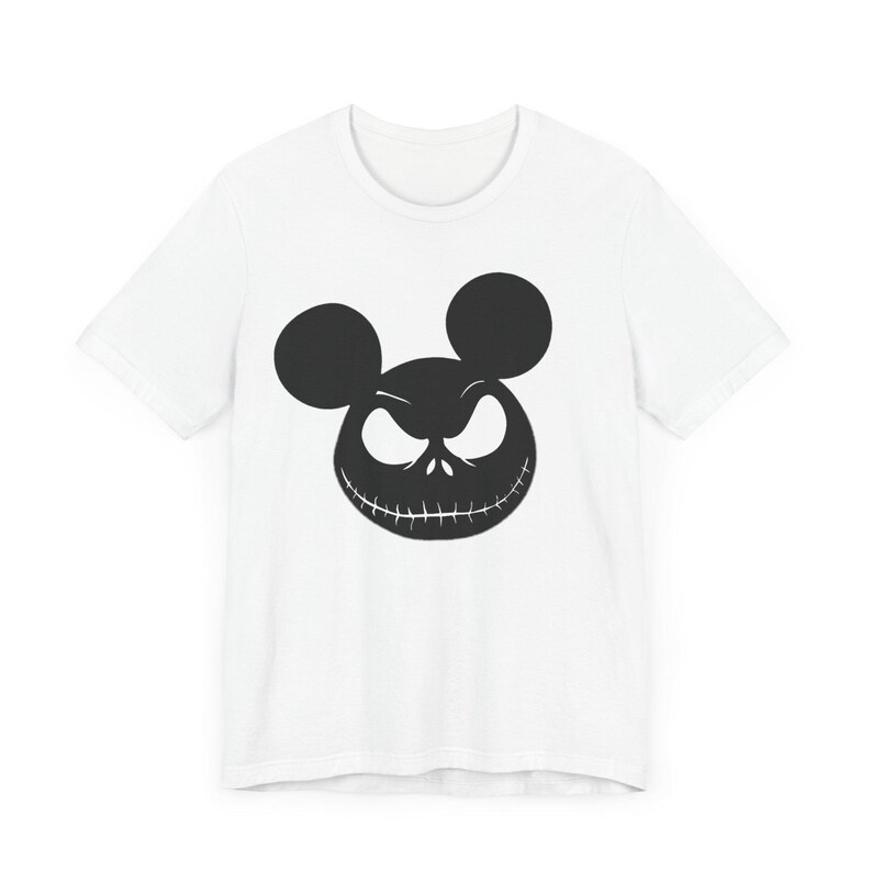 Disney Halloween-T-shirt, Mickey Jack Skellington-shirt, uniseks jersey T-shirt, Pumpkin King-kleding, Halloween-kostuum afbeelding 2