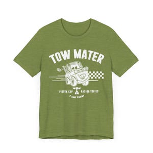 Tow Mater Piston Cup Racing Tee - Vintage Disney Cars Shirt image 5
