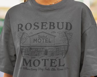 Rosebud Motel Shirt: Schitt's Creek Inspired Comfort Colors Tee