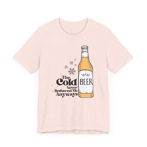 Funny Disney Dad Shirt, Frozen Beer Tee image 2