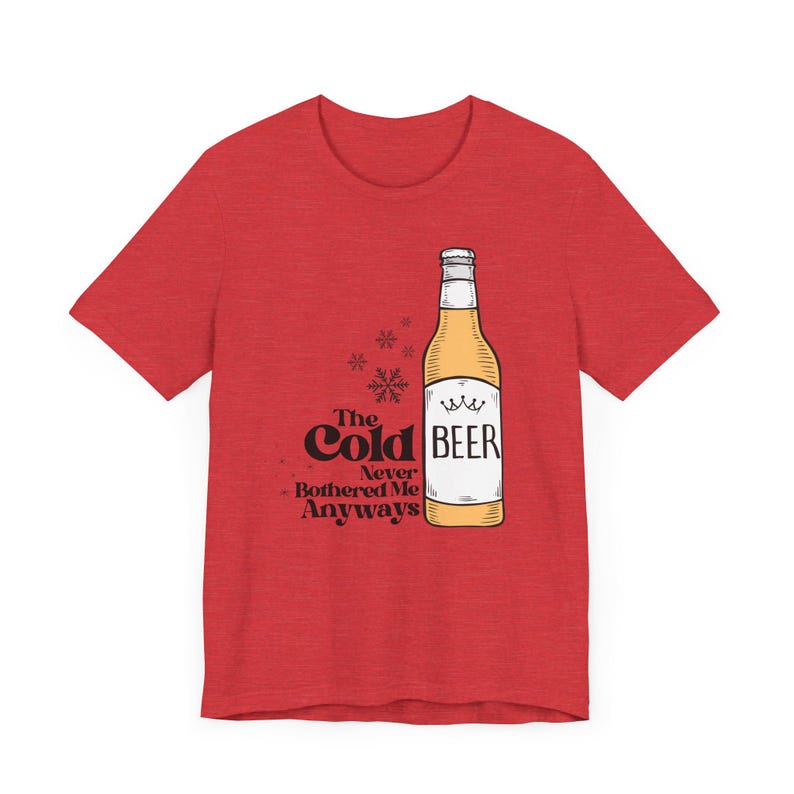 Funny Disney Dad Shirt, Frozen Beer Tee image 9