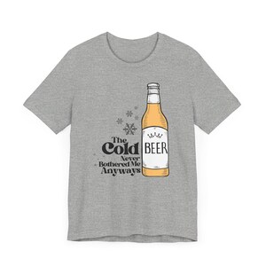 Funny Disney Dad Shirt, Frozen Beer Tee image 7