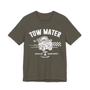 Tow Mater Piston Cup Racing Tee - Vintage Disney Cars Shirt image 6
