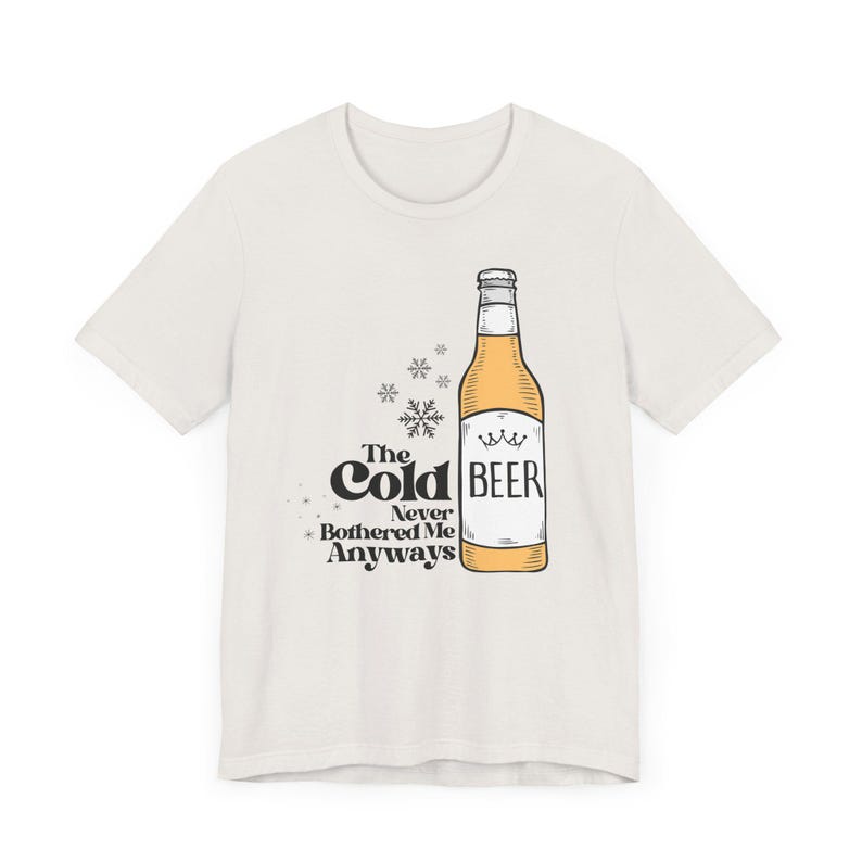 Funny Disney Dad Shirt, Frozen Beer Tee image 3