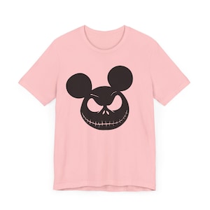 Disney Halloween-T-shirt, Mickey Jack Skellington-shirt, uniseks jersey T-shirt, Pumpkin King-kleding, Halloween-kostuum afbeelding 8