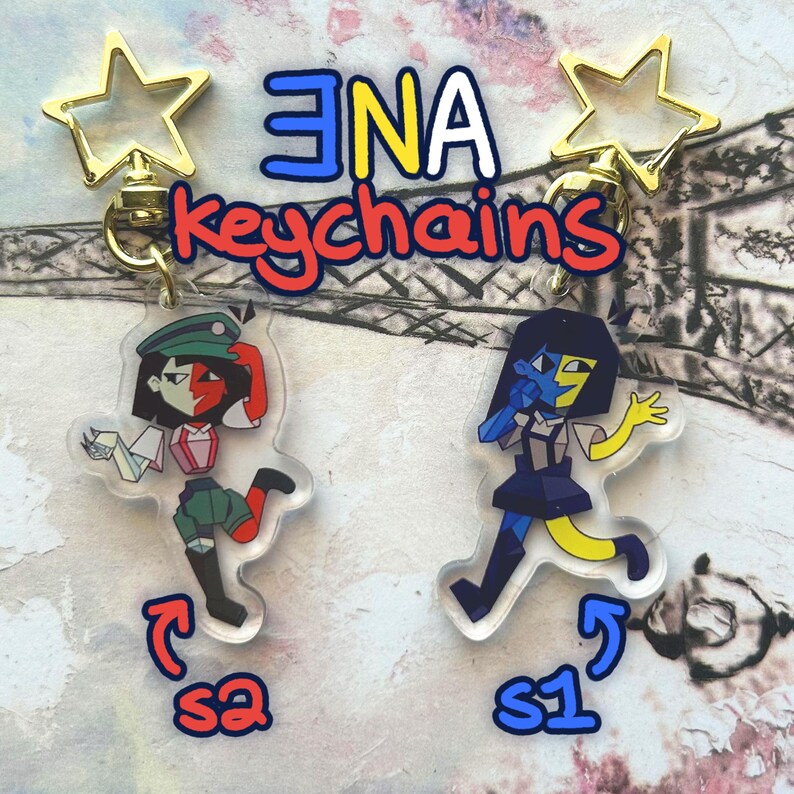 ENA Acrylic Charms (s1 & Dream BBQ) - Etsy