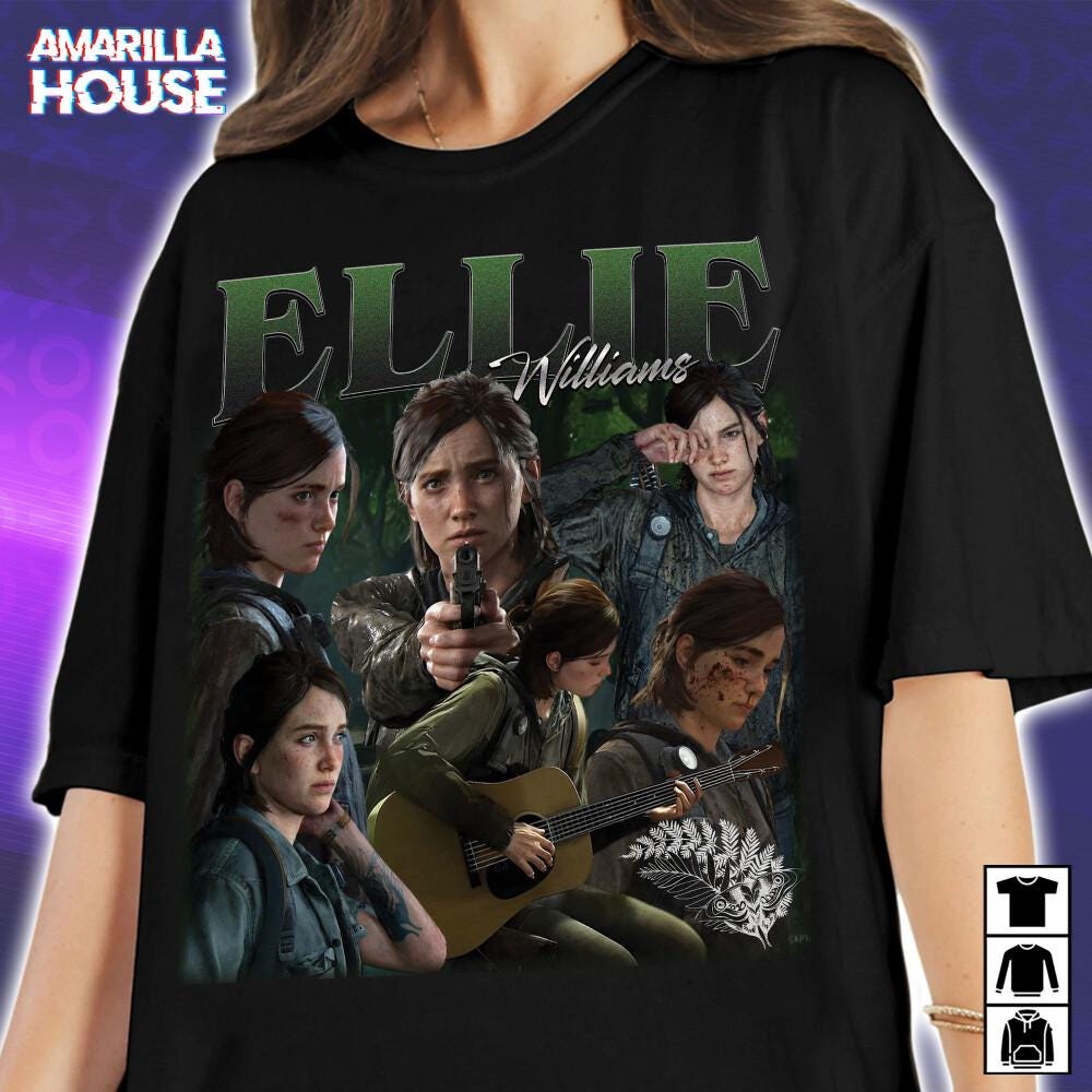 Limited Ellie Williams Vintage Shirt Gift for Woman and Man Unisex T-Shirt