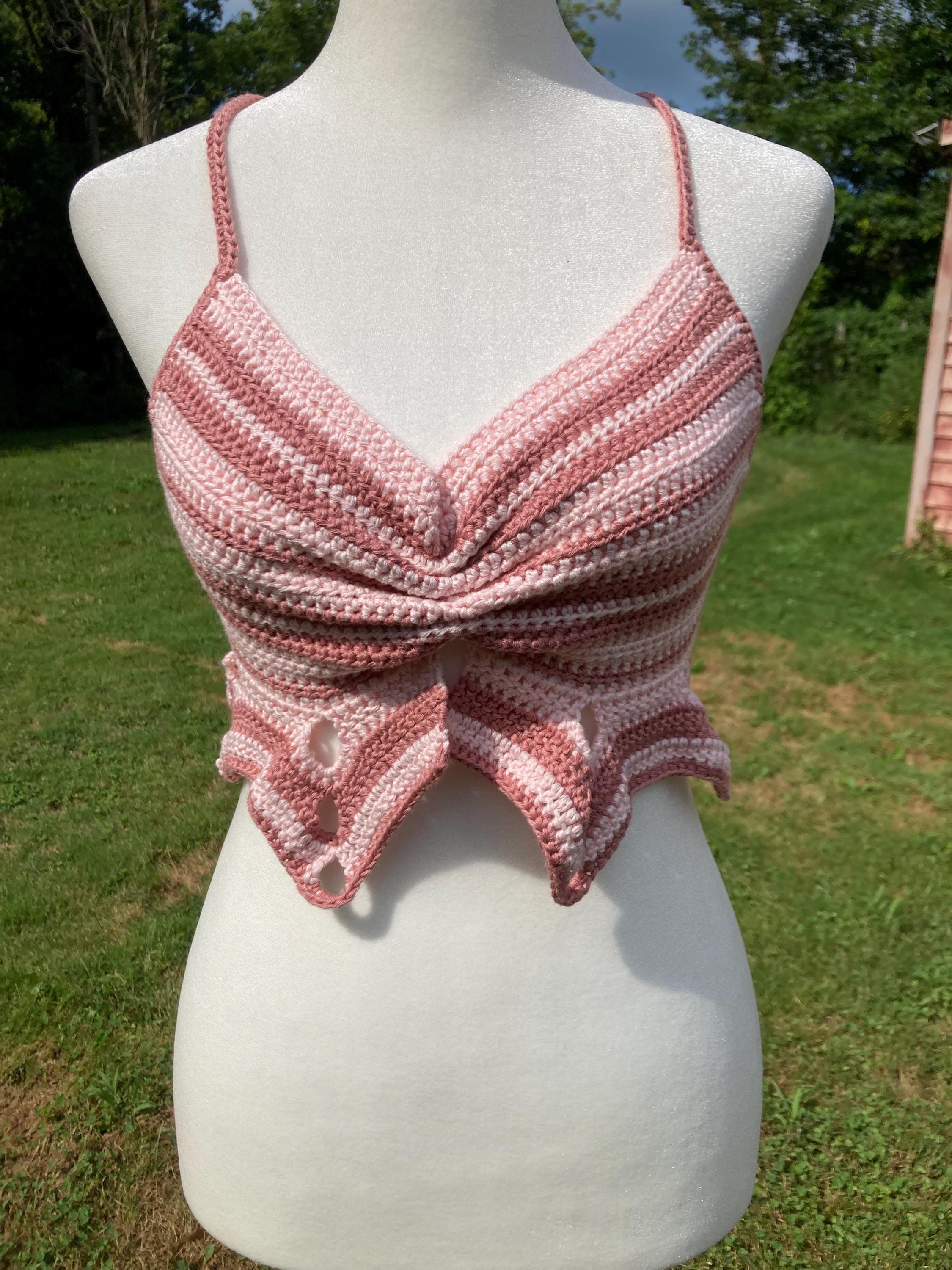 The Striped Pixie Top Crochet Pattern - Etsy