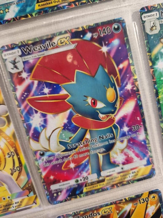 Weavile Card Fan Art - Etsy Israel Weavile Card Fan Art - Etsy Israel