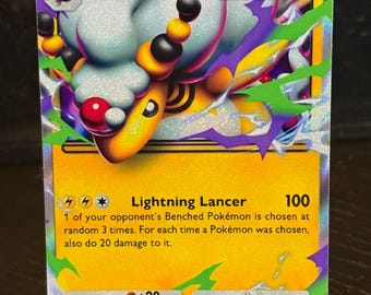 Mega-Ampharos-Karten-Fanart
