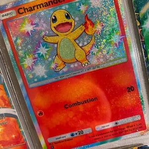 Rare Charmander Card - Etsy Norway