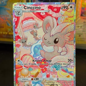 Cinccino Card - Etsy