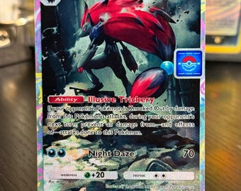 Arte de fã da carta Zoroark