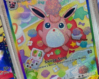 Wigglytuff card fan art