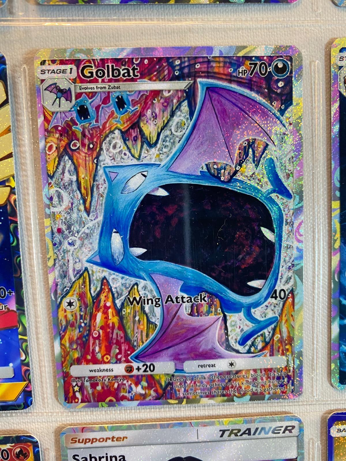 golbat pokemon card Golbat card fan art