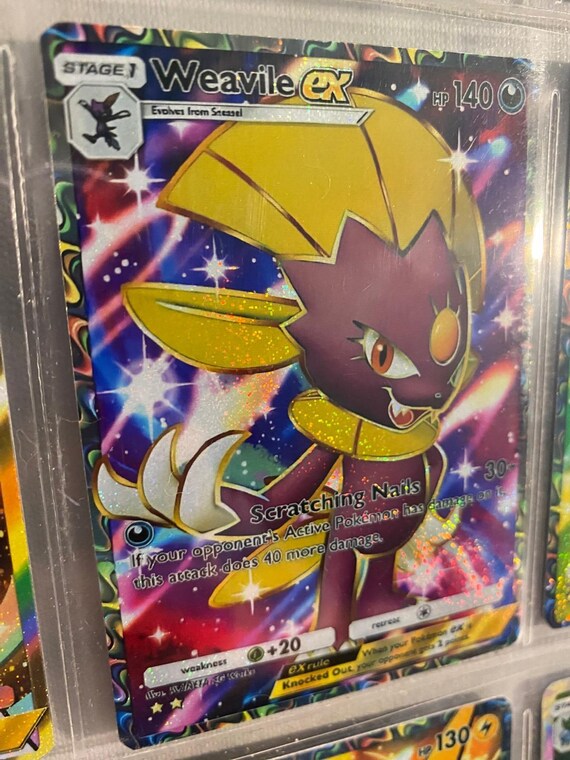 Shiny Weavile Card Fan Art - Etsy Israel Shiny Weavile Card Fan Art - Etsy Israel