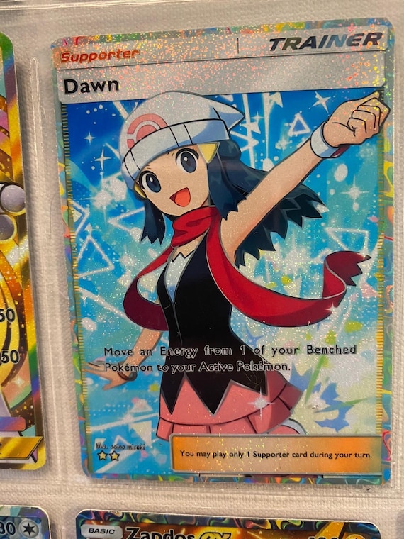 貴重！未開封　ポケモンカード　PoKeMoN trainer video usa Dawn Trainer Pocket App Tcg High Quality Proxy Pokemon Card