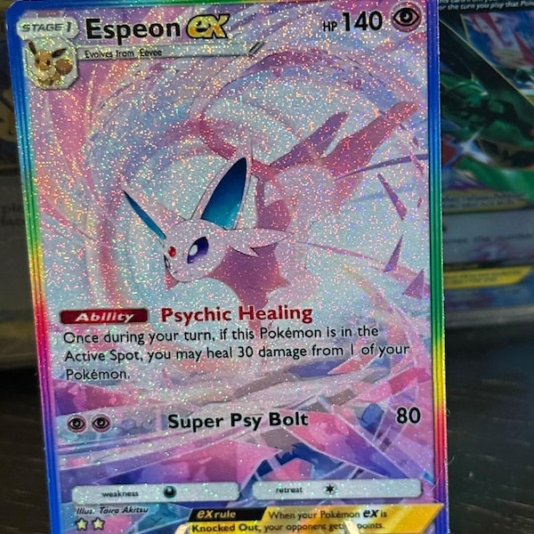 Espeon card fan art