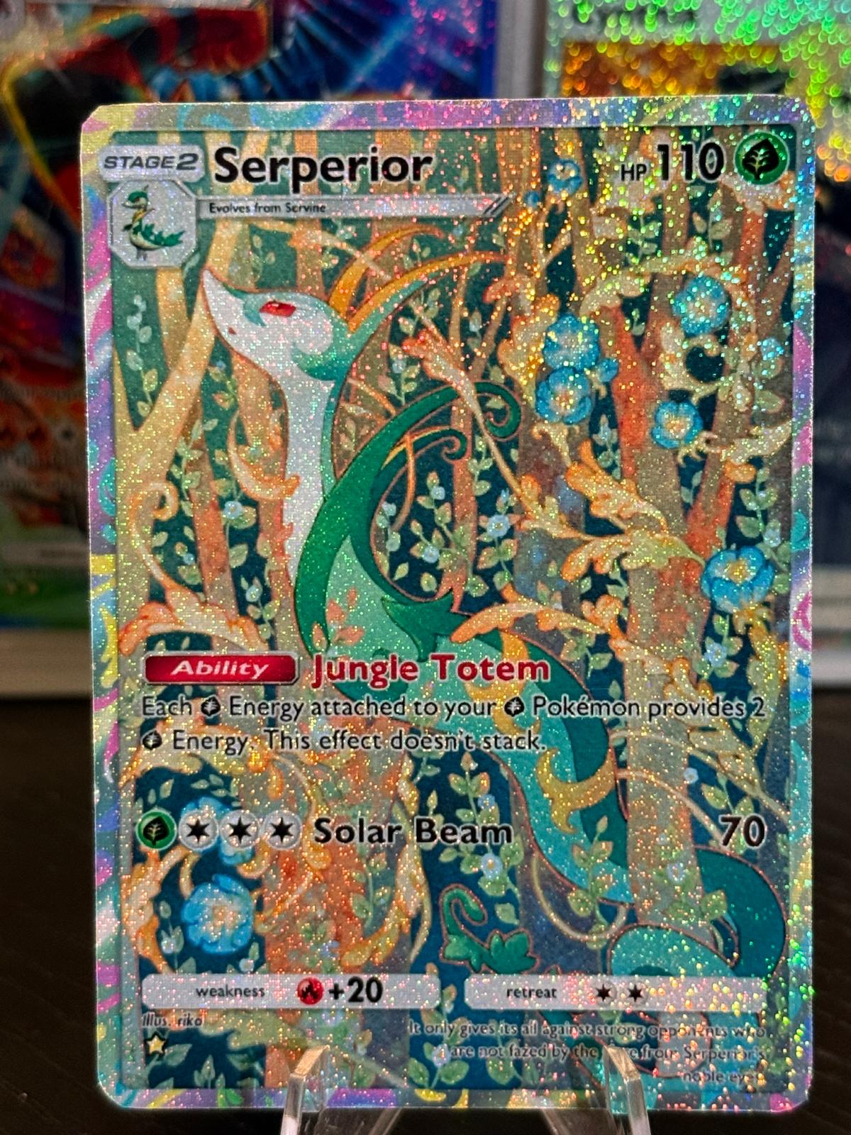 pokemon mega evolution cards near me Serperior - 7/124