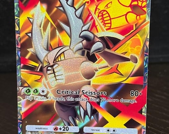 Mega Pinsir EX B1 / Mega Rising / Pokemon Tcg Quality Custom Card - Etsy