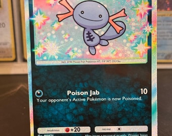 Paldean wooper card fan art