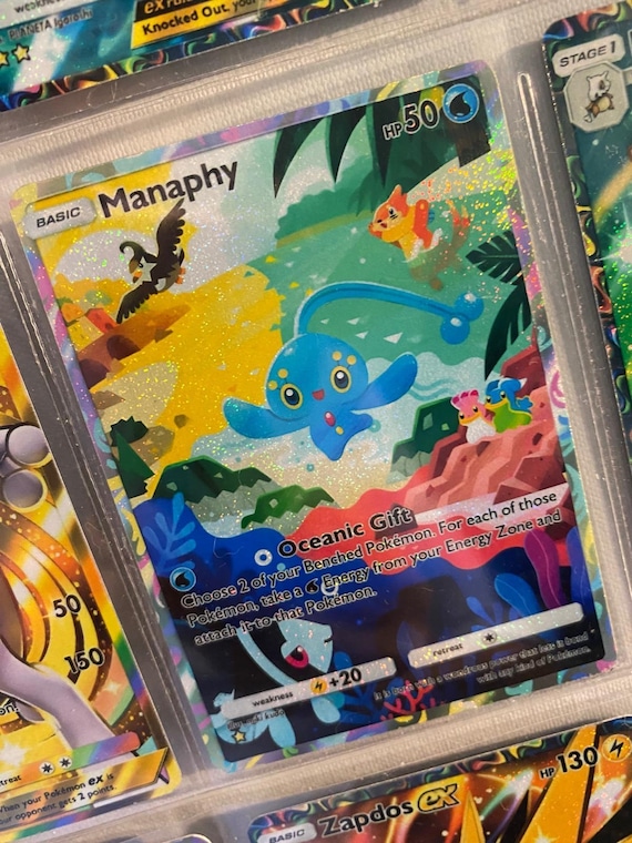 Manaphy Card Fan Art - Etsy Israel