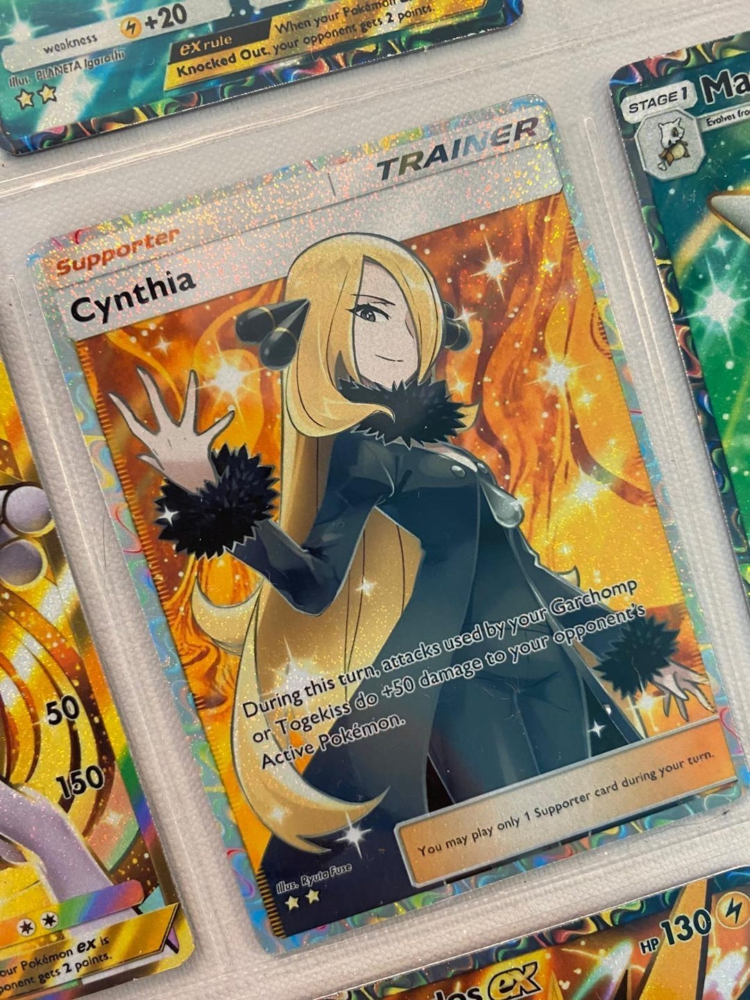 Cynthia Trainer Card Fan Art - Etsy