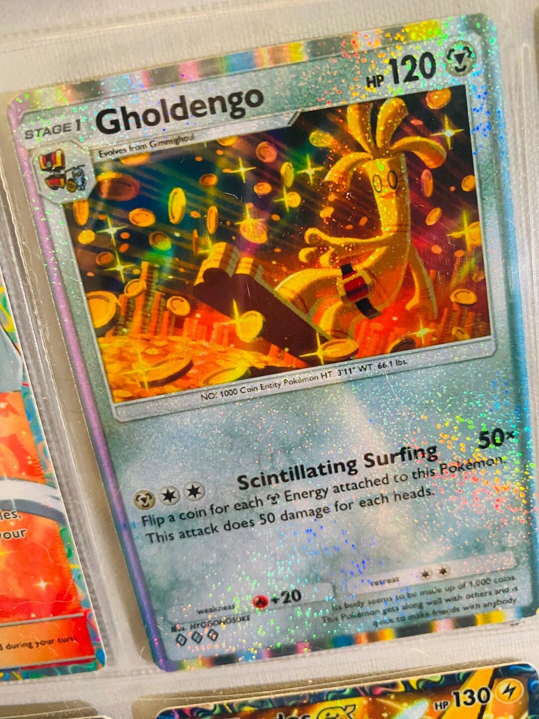 Golden Go Gholdengo Card Fan Art - Etsy