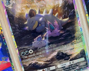 Nidoking (crystal) / Aquapolis / 150/147 / 2002 / PROXY TCG Card(s