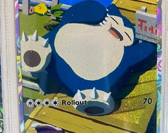 Arte de fan de la tarjeta de Snorlax