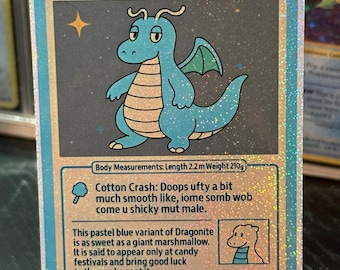 Arte de fan de la carta Dragonite
