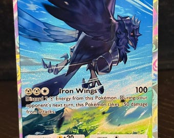 Corviknight B1 / Mega Rising / Pokemon Tcg Quality Custom Card - Etsy Corviknight B1 / Mega Rising / Pokemon Tcg Quality Custom Card - Etsy