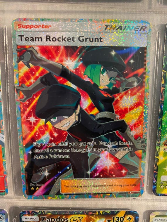 ロケット団のしたっぱカードのファンアート - Etsy 日本