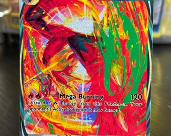 Fan art de la carte Mega Blaziken