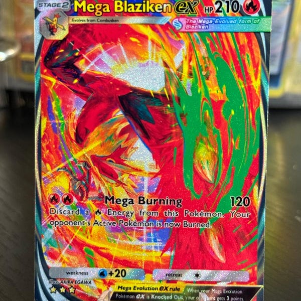 Fan-Art der Mega-Blaziken-Karte