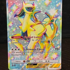 pokemon card rainbow arceus Amazon.com: Arceus VSTAR - 176/172