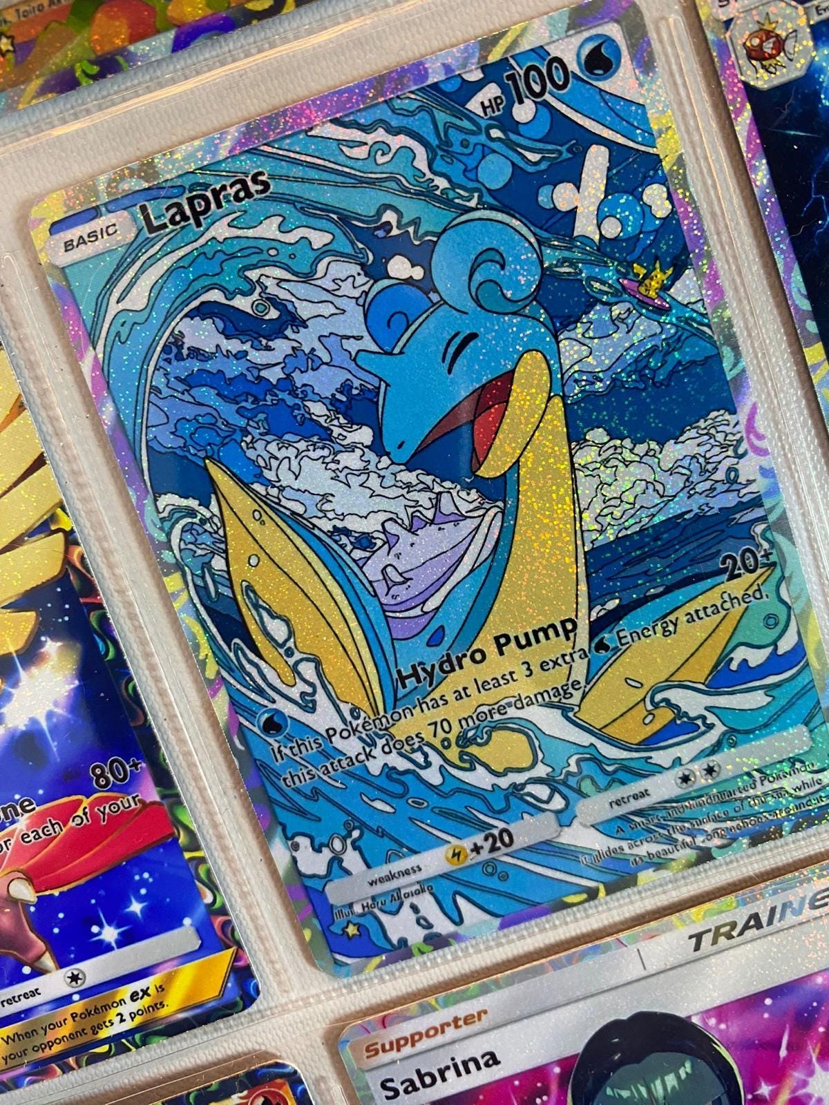 Shiny Lapras wearing a scarf costume - Trade - Read Description