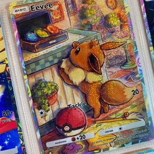 Carte Pokémon proxy Evoli ex pocket app tcg haute qualité personnalisée alternative full art génétique apex mythical island set