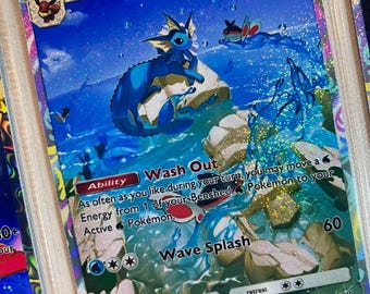 Vaporeon card fan art