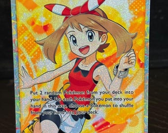 may pokemon card Pokemon TRAINER MAY 1