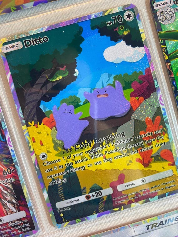 Ditto Card Fan Art - Etsy Israel