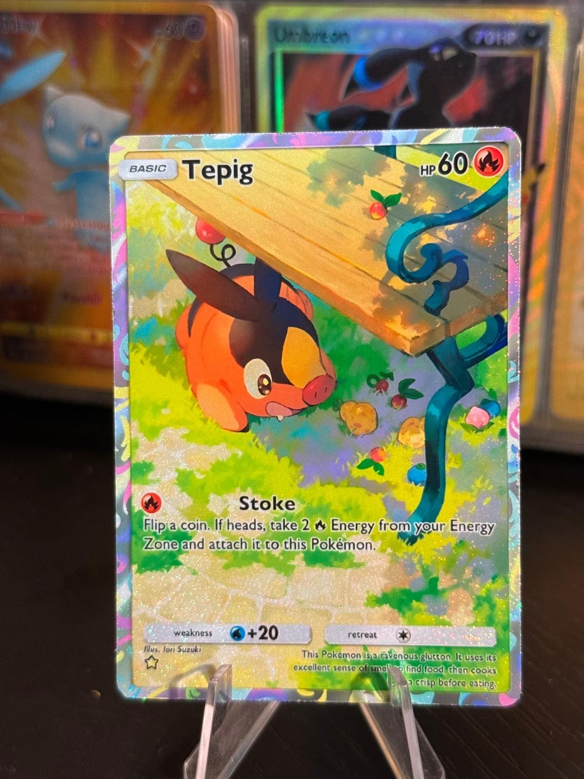 pokemon card tepig Card Binder Rei & Akari & Lucas & Dawn | Authentic Japanese Pokémon TCG  products main image 0
