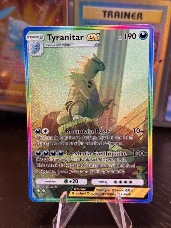 pokemon trading card game tyranitar Pokemon TCG: Tyranitar ex Premium Collection - 820650412059 main image 0