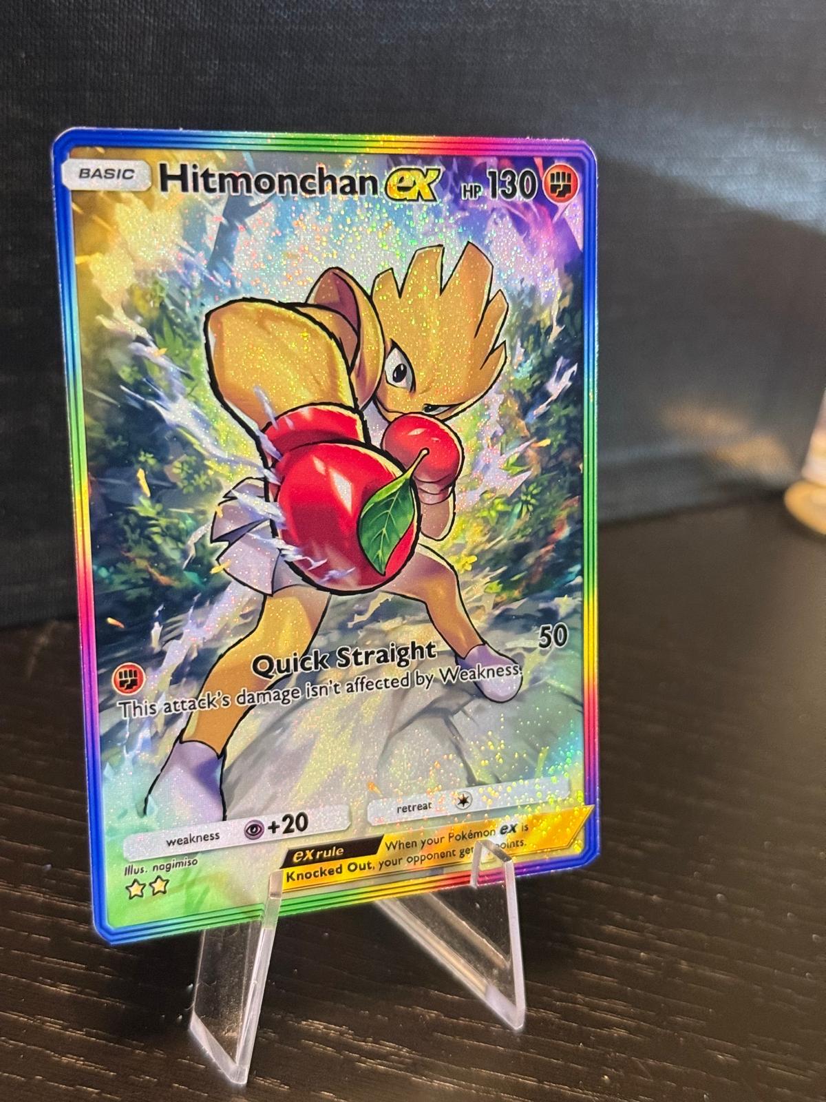 shiny hitmonchan pokemon card 3] : r/ShinyPokemon Fighting Rarity Pokmon Card Game CLF 012/032
