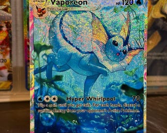 Vaporeon card fan art