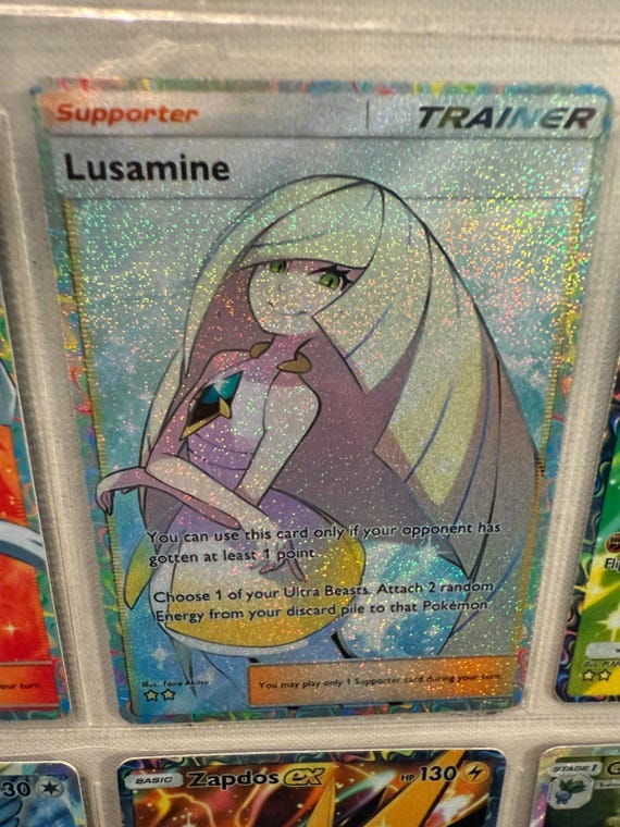lusamine pokemon card Pokemon TCG main image 1