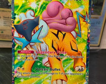 M ライコウ Ex ポケモンカード - Etsy 日本